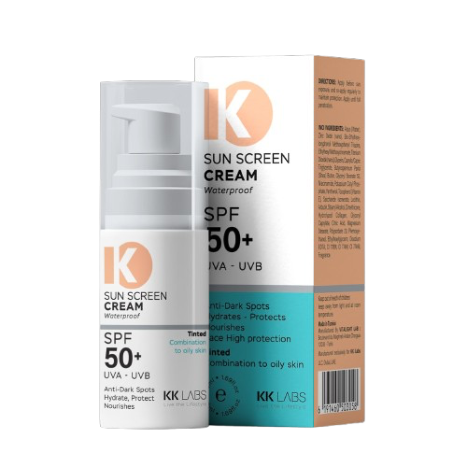 Sunscreen Cream Tinted Combination to Oily Skin