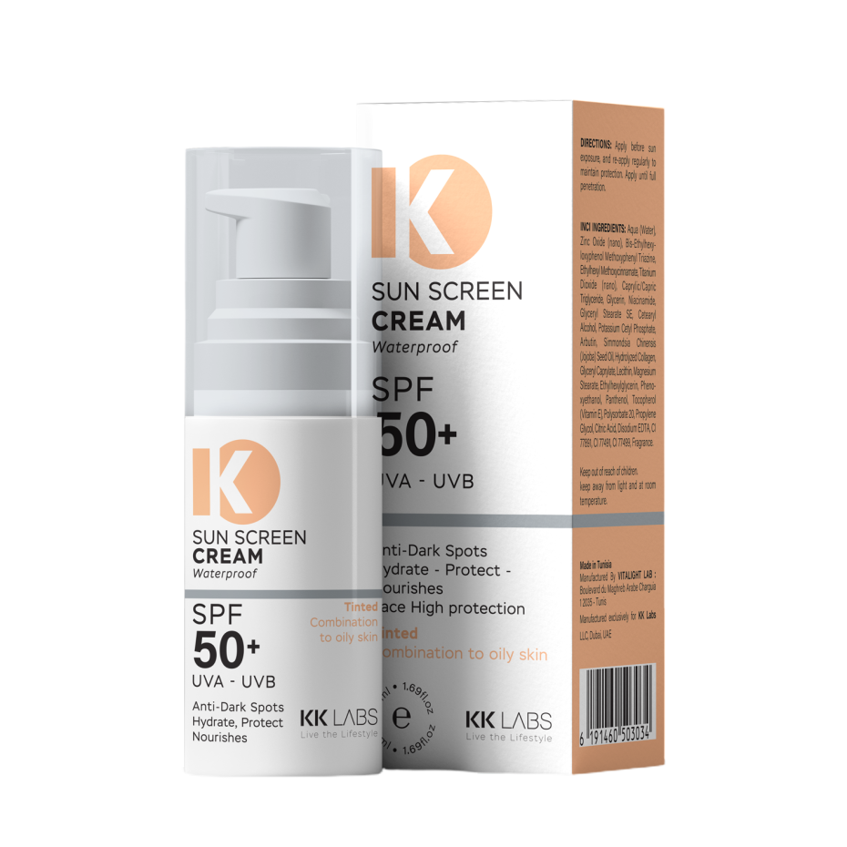 Sunscreen Cream Tinted Combination to Oily Skin