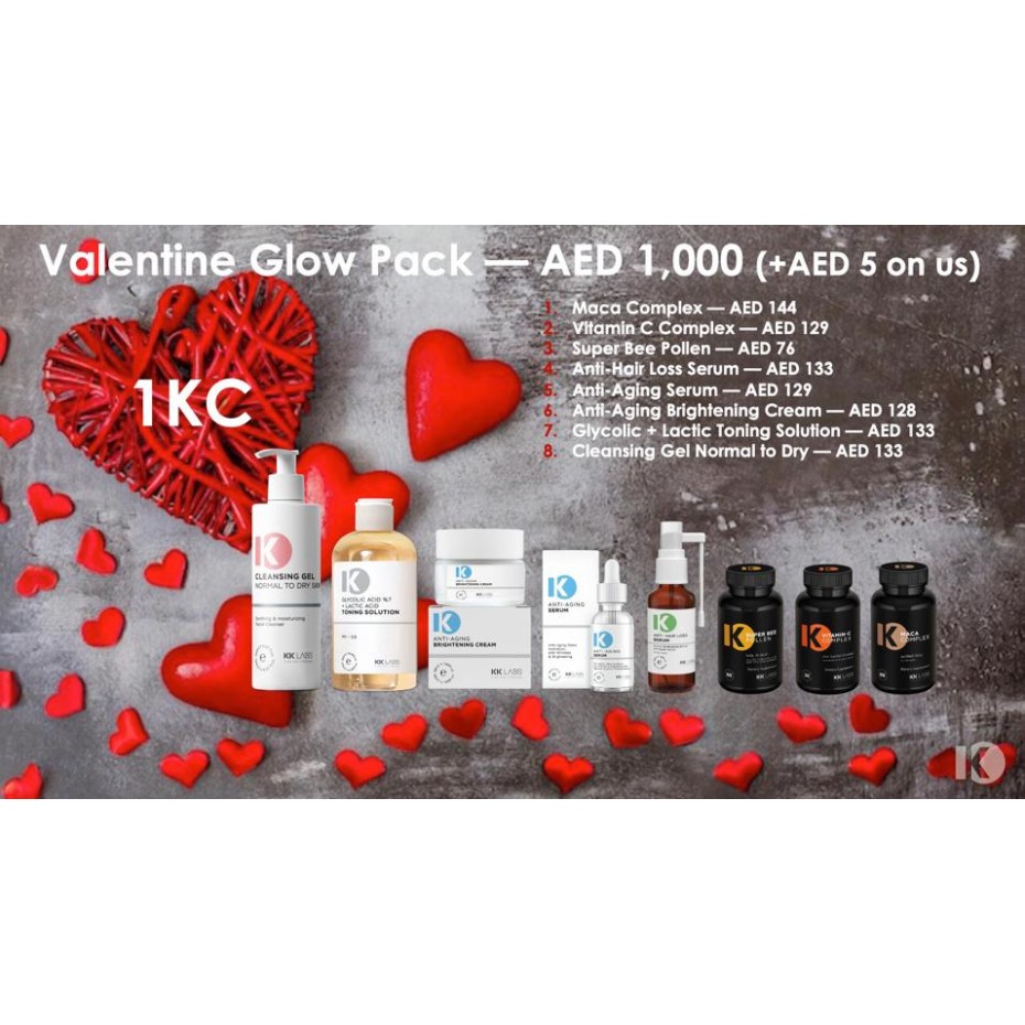 Valentine Glow Pack