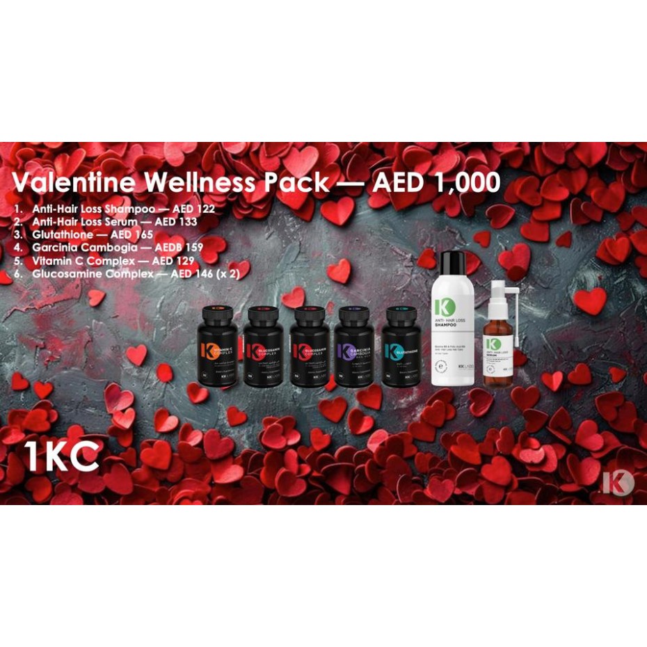 Valentine Beauty & Wellness Pack